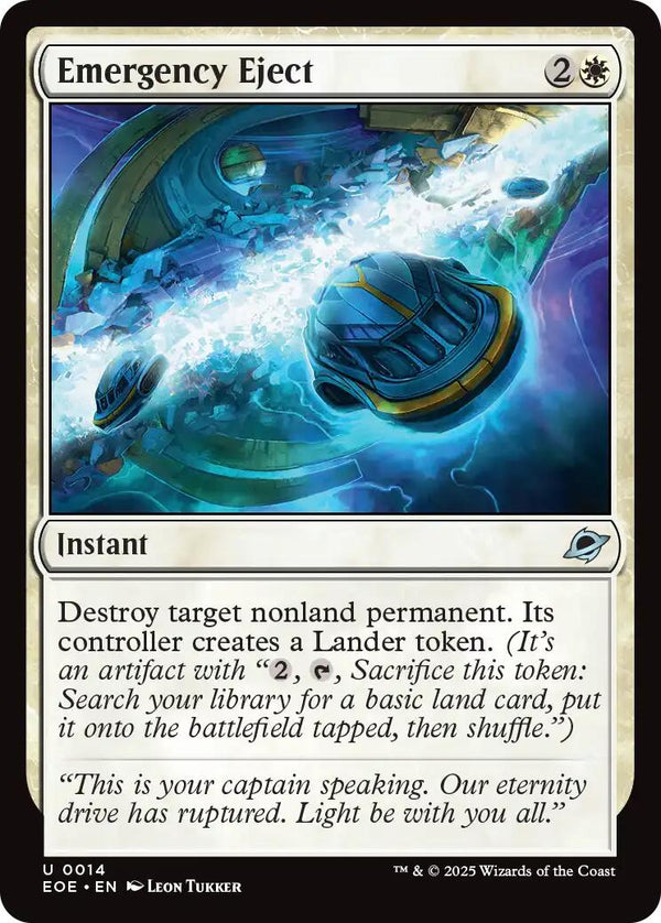 Emergency Eject [EOE - 14] - Cartes Sportives Rive Sud