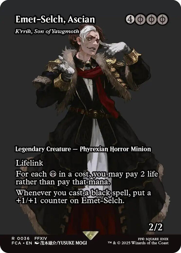 Emet - Selch, Ascian - K'rrik, Son of Yawgmoth (Showcase) [FCA - 36] - Cartes Sportives Rive Sud