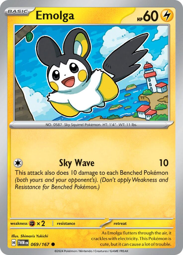 Emolga [TWM - 069/167] - Cartes Sportives Rive Sud