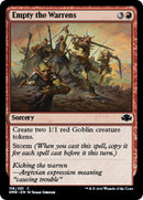 Empty the Warrens [DMR - 118] - Cartes Sportives Rive Sud