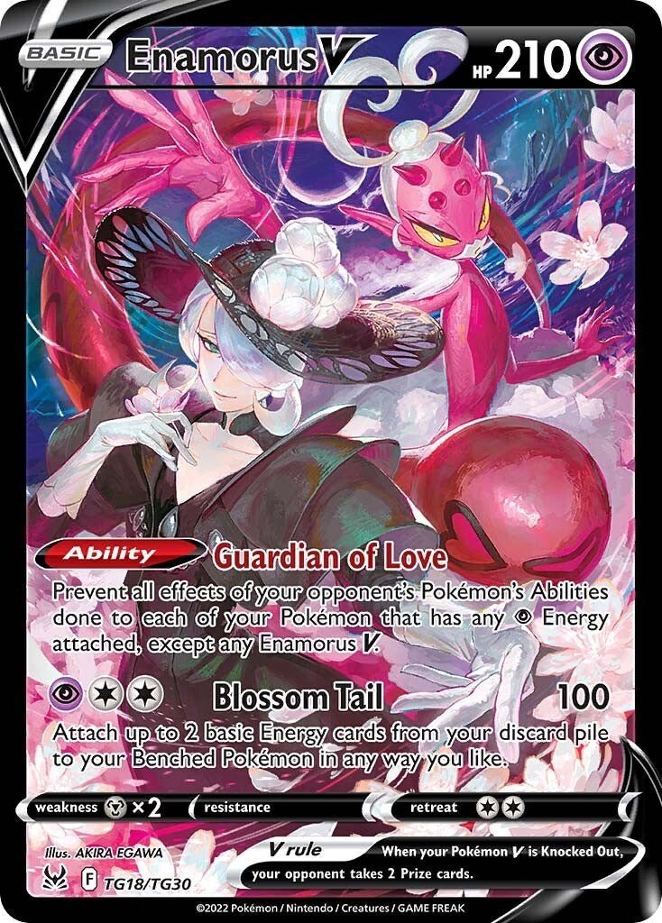 Enamorus V [SWSH11: TG - TG18/TG30] - Cartes Sportives Rive Sud