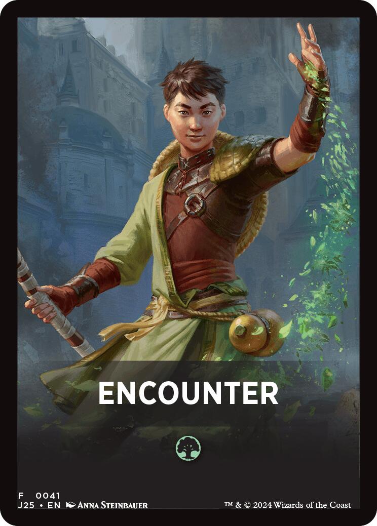 Encounter Theme Card [J25 - 41] - Cartes Sportives Rive Sud