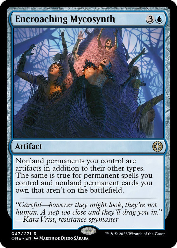 Encroaching Mycosynth [ONE - 47] - Cartes Sportives Rive Sud