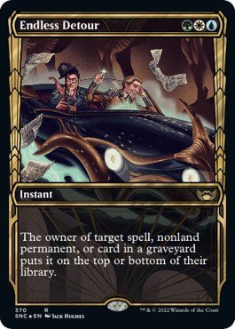 Endless Detour (Gilded Foil) [SNC - 370] - Cartes Sportives Rive Sud