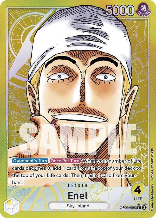 Enel (098) (Alternate Art) [OP05 - OP05 - 098] - Cartes Sportives Rive Sud
