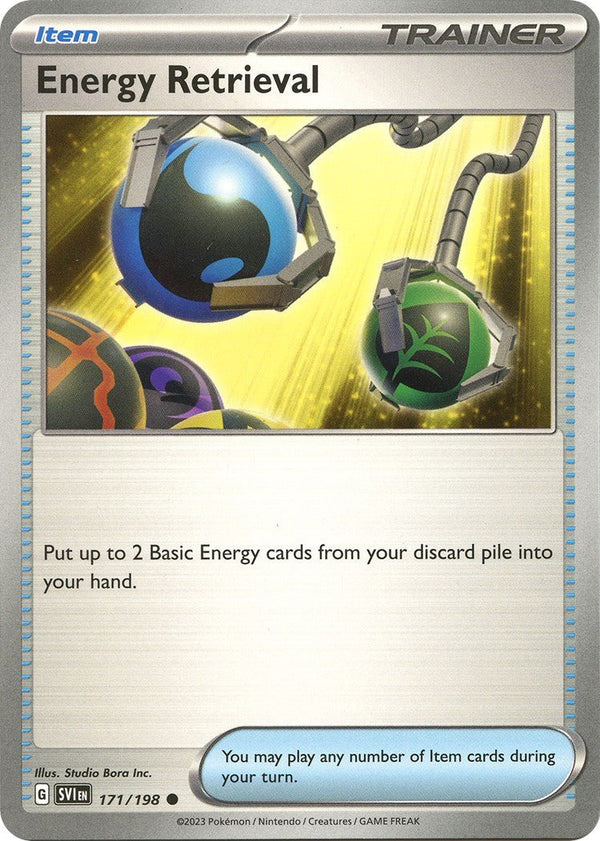 Energy Retrieval [SV1 - 171/198] - Cartes Sportives Rive Sud
