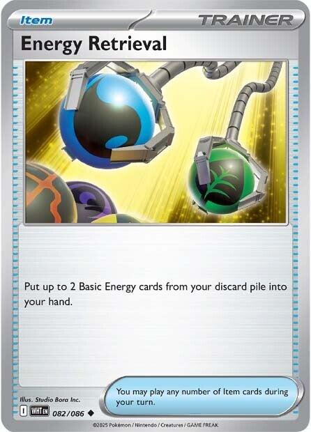 Energy Retrieval [WHT - 082/086] - Cartes Sportives Rive Sud