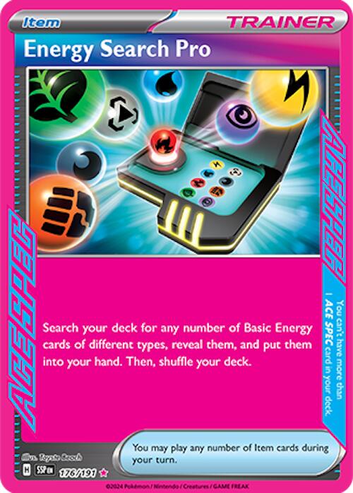 Energy Search Pro [SV08 - 176/191] - Cartes Sportives Rive Sud