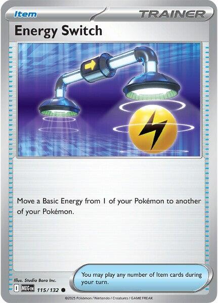 Energy Switch [MEG - 115/132] - Cartes Sportives Rive Sud
