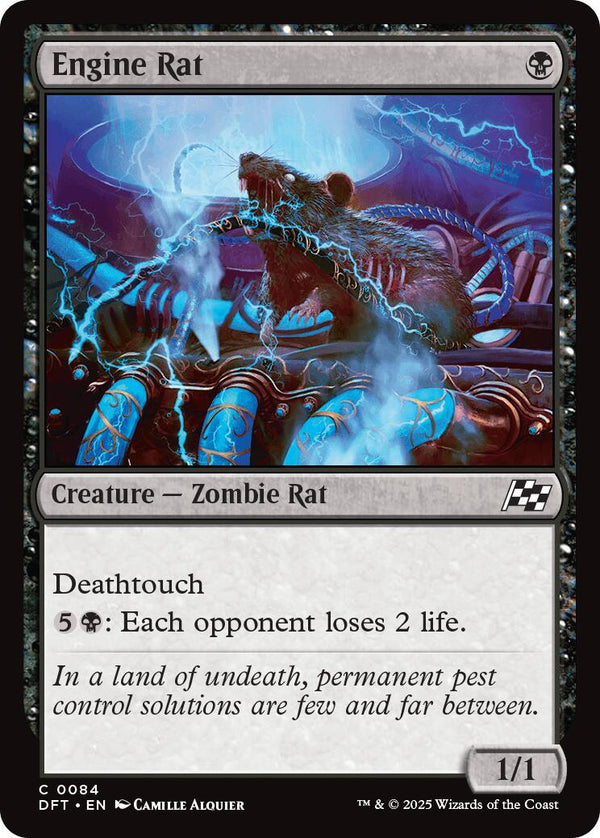 Engine Rat [DFT - 84] - Cartes Sportives Rive Sud