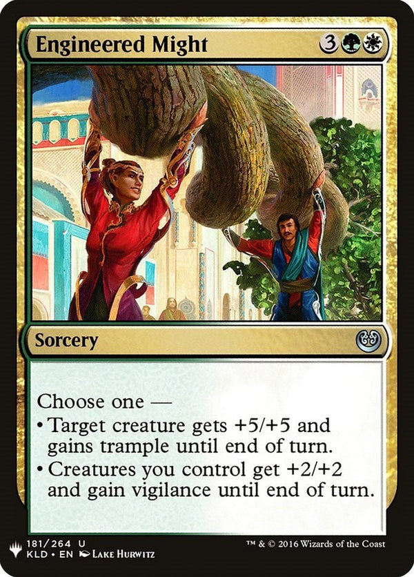 Engineered Might [LIST - 181] - Cartes Sportives Rive Sud
