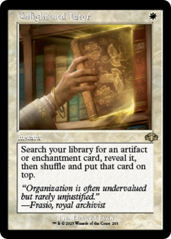 Enlightened Tutor (Retro Frame) [DMR - 263] - Cartes Sportives Rive Sud