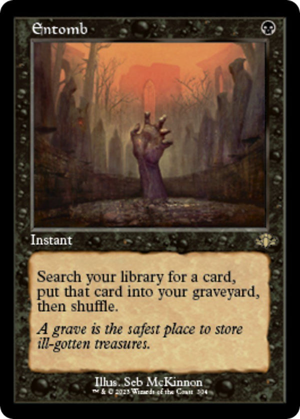 Entomb (Retro Frame) [DMR - 304] - Cartes Sportives Rive Sud