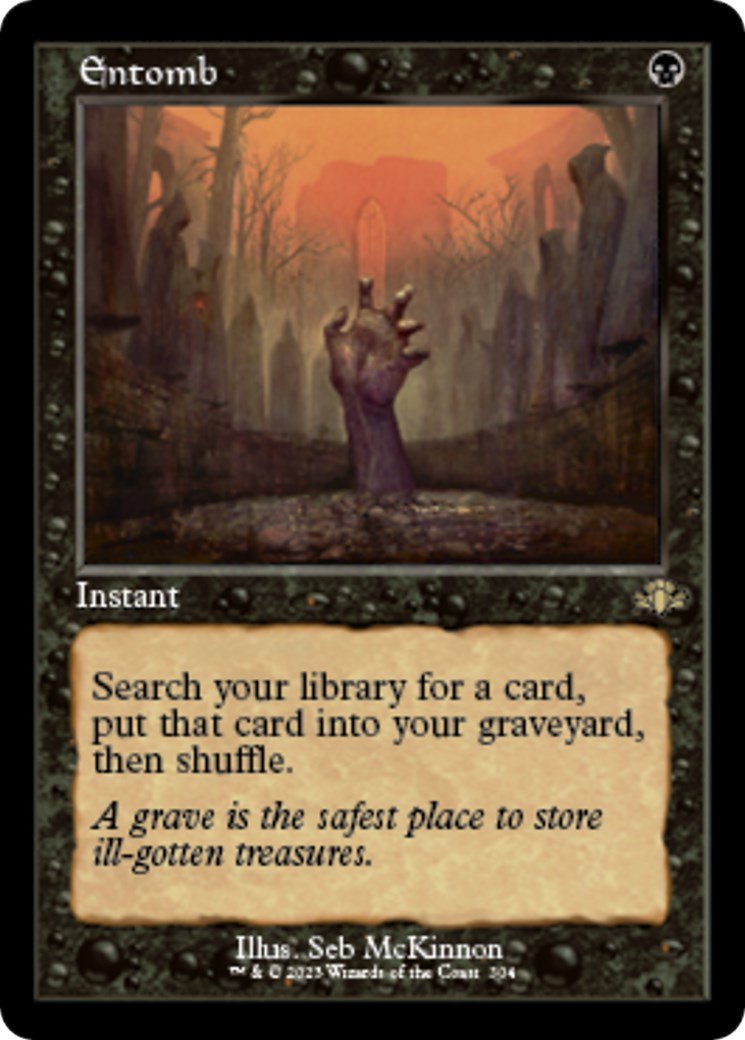 Entomb (Retro Frame) [DMR - 304] - Cartes Sportives Rive Sud