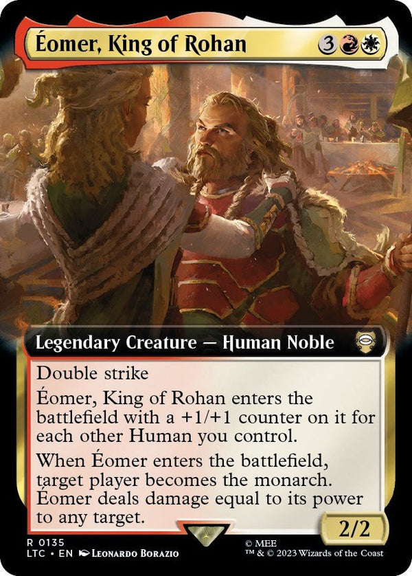 Eomer, King of Rohan (Extended Art) [LTC - 135] - Cartes Sportives Rive Sud