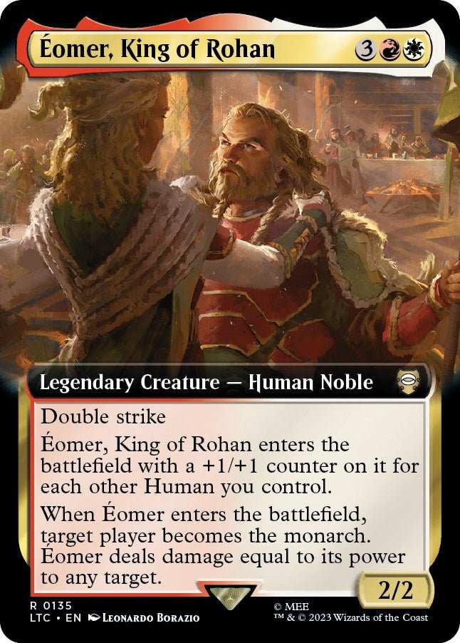 Eomer, King of Rohan (Extended Art) [LTC - 135] - Cartes Sportives Rive Sud
