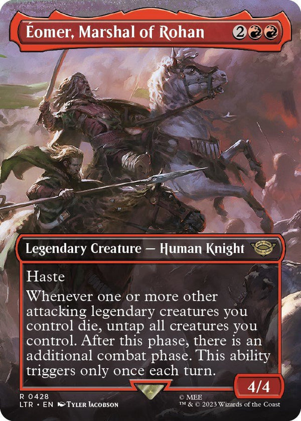 Eomer, Marshal of Rohan (Borderless) [LTR - 428] - Cartes Sportives Rive Sud