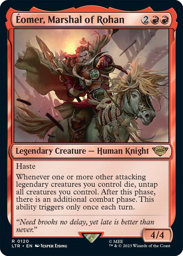 Eomer, Marshal of Rohan [LTR - 120] - Cartes Sportives Rive Sud