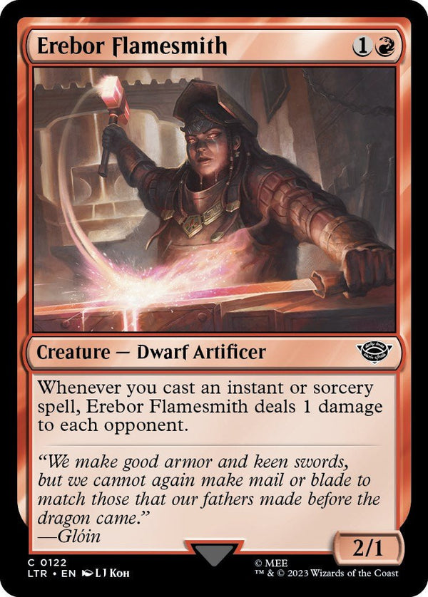 Erebor Flamesmith [LTR - 122] - Cartes Sportives Rive Sud