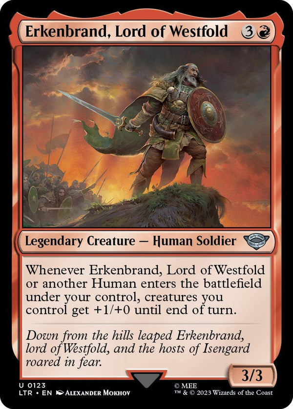 Erkenbrand, Lord of Westfold [LTR - 123] - Cartes Sportives Rive Sud