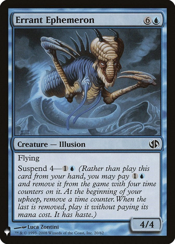 Errant Ephemeron [LIST - 20] - Cartes Sportives Rive Sud