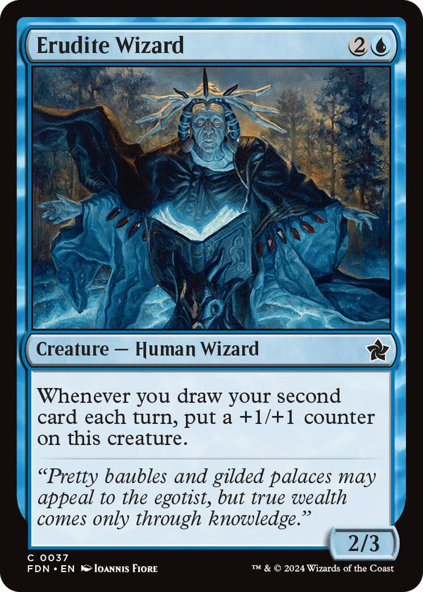 Erudite Wizard [FDN - 37] - Cartes Sportives Rive Sud