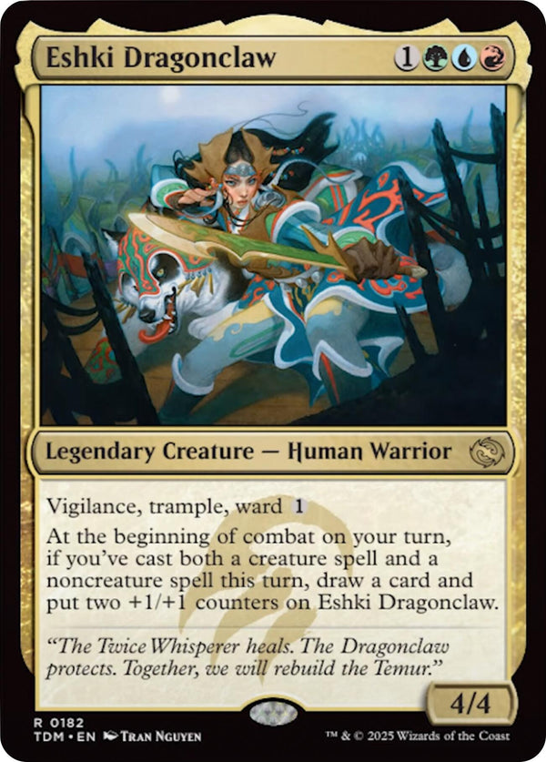 Eshki Dragonclaw [TDM - 182] - Cartes Sportives Rive Sud