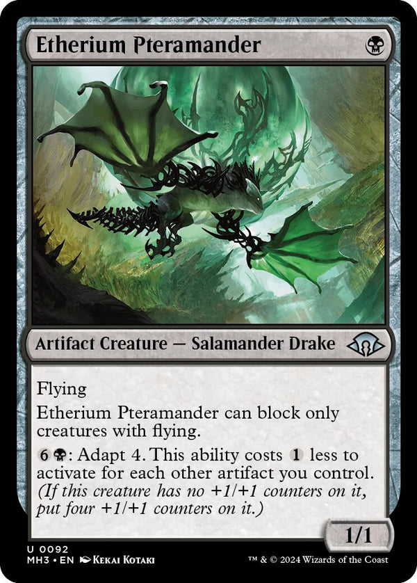 Etherium Pteramander [MH3 - 92] - Cartes Sportives Rive Sud
