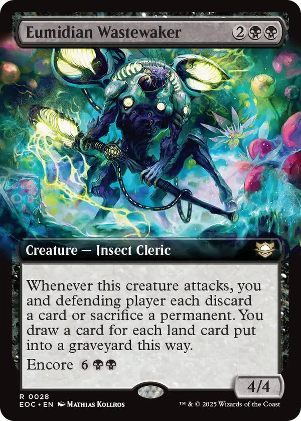 Eumidian Wastewaker (Extended Art) [EOC - 28] - Cartes Sportives Rive Sud