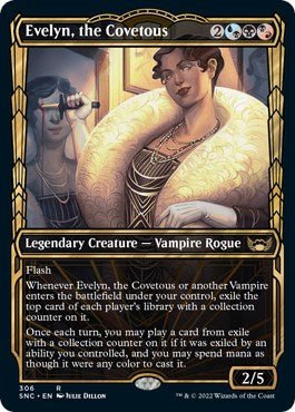 Evelyn, the Covetous (Showcase) [SNC - 306] - Cartes Sportives Rive Sud