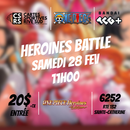 Event Ticket : One Piece Heroines Battle 28 Fevrier 11h00 - Cartes Sportives Rive Sud