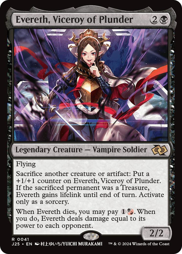 Evereth, Viceroy of Plunder (Anime) [J25 - 41] - Cartes Sportives Rive Sud