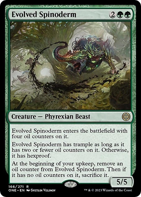 Evolved Spinoderm [ONE - 166] - Cartes Sportives Rive Sud