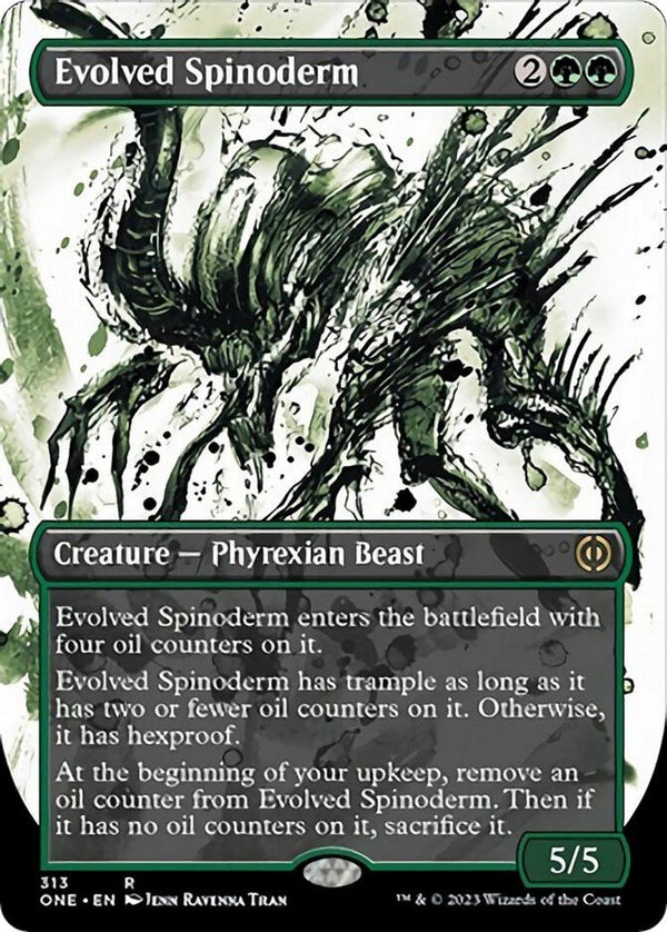Evolved Spinoderm (Showcase) [ONE - 313] - Cartes Sportives Rive Sud