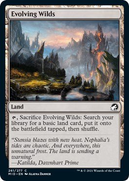 Evolving Wilds [MID - 261] - Cartes Sportives Rive Sud