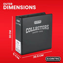 Evoretro 3 - Inch Trading Card Ring Binder - Cartes Sportives Rive Sud