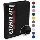 EVORETRO 9 - Pocket Zip - Up Trading Card Zipper Binder for 360 cards - Cartes Sportives Rive Sud