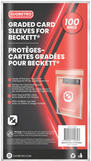 Evoretro Graded Card Sleeves For BECKETT 100pk - Cartes Sportives Rive Sud