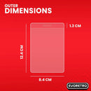 Evoretro Semi - Rigid Card Holders Grading 3 5/16” × 4 7/8” - Cartes Sportives Rive Sud