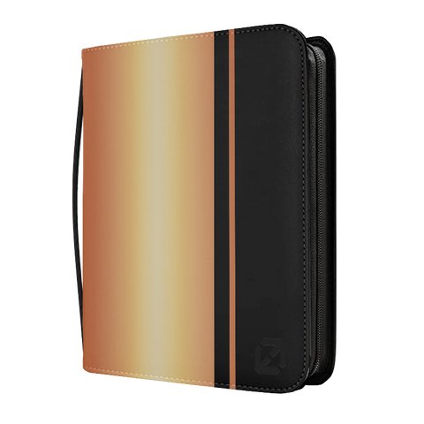 Evoretro Shield + Toploader Binder 3X3 216 Cards (Black/Gold) - Cartes Sportives Rive Sud