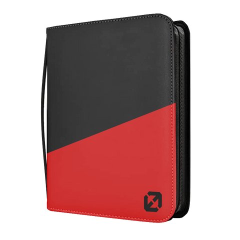 Evoretro Shield + Toploader Binder 3X3 216 Cards (Black/Red) - Cartes Sportives Rive Sud