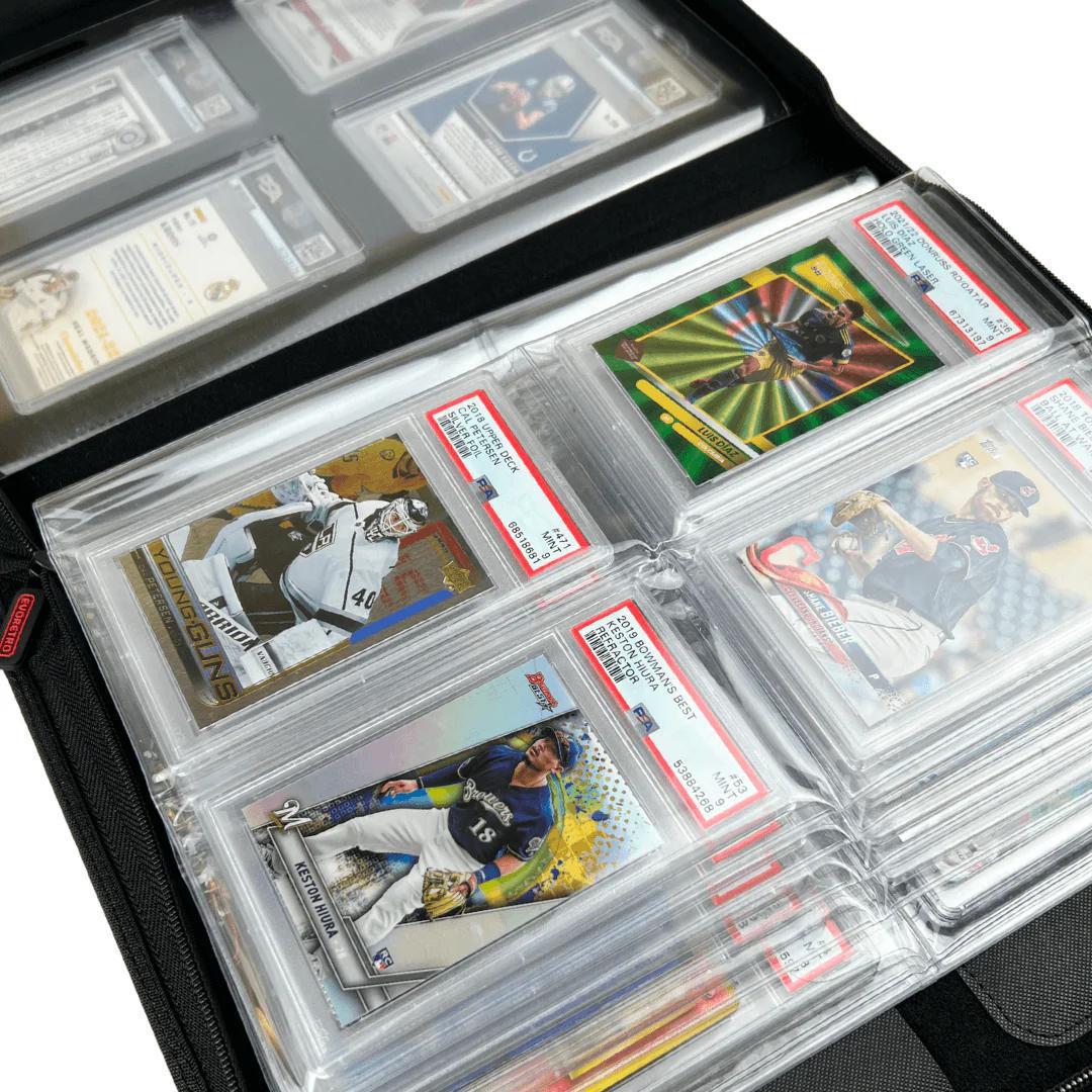 Evoretro Slab Binder for Graded Cards Holds 36 Slabs