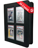 Evoretro Slab Binder for Graded Cards Holds 36 Slabs - Cartes Sportives Rive Sud
