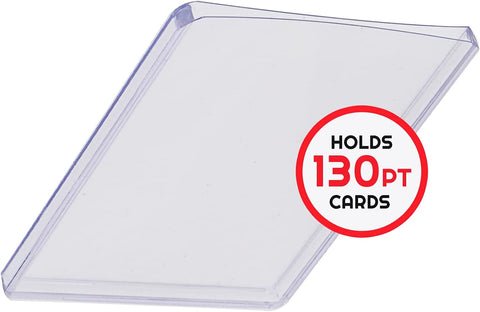 EVORETRO Top Loaders Clear Premium Sports Card Protector 130 PT - Cartes Sportives Rive Sud