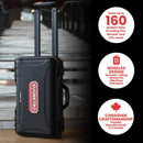 EVORETRO Waterproof Wheeled Card Case Holds 160 Graded Slabs - Cartes Sportives Rive Sud