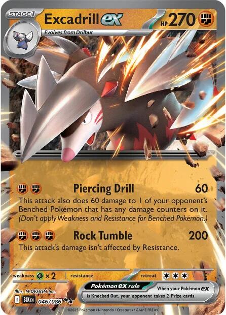 Excadrill ex [BLK - 046/086] - Cartes Sportives Rive Sud
