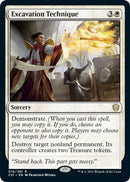 Excavation Technique [C21 - 16] - Cartes Sportives Rive Sud