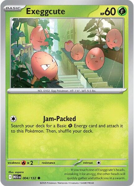 Exeggcute [MEG - 004/132] - Cartes Sportives Rive Sud