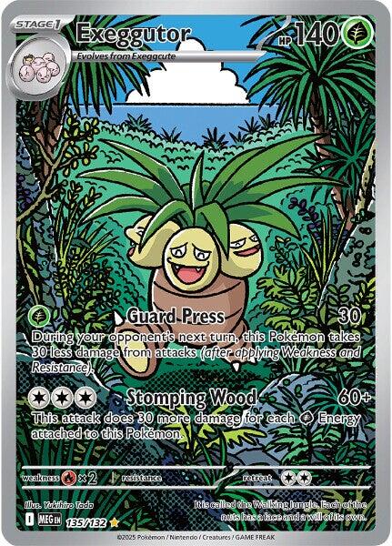 Exeggutor - 135/132 [MEG - 135/132] - Cartes Sportives Rive Sud