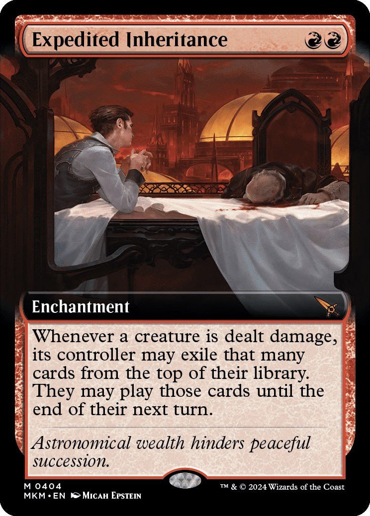 Expedited Inheritance (Extended Art) [MKM - 404] - Cartes Sportives Rive Sud